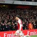 Arsenal’s German midfielder, Kai Havertz celebrates scoring the team’s second goal during the English Premier League football match between Arsenal and Brentford at the Emirates Stadium in London on March 9, 2024.