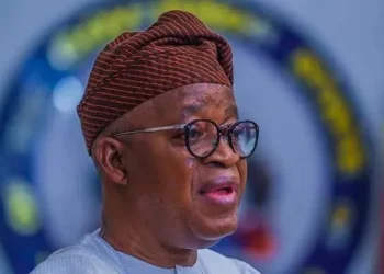 Mr. Gboyega Oyetola, the Minister of Marine and Blue Economy