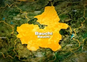 Bauchi State on map