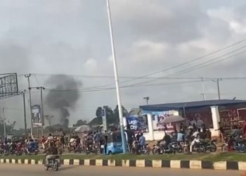 Motorcyclists protest killing of colleagues in Asaba
