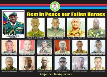 Nigerian Army mourns, releases names of 17 fallen heroes in Delta ambush
