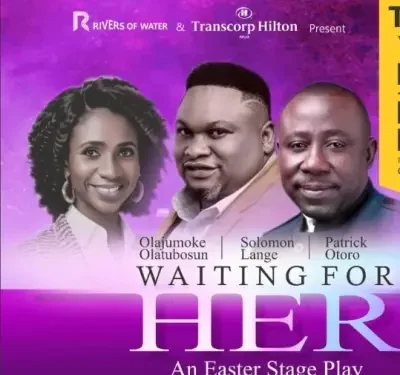 Gospel singer, Solomon Lange makes acting debut in “Waiting for Her”