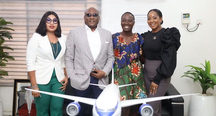 Air Peace boss applauds Pelumi Nubi for 'bold London-Lagos drive', offers business class free return ticket
