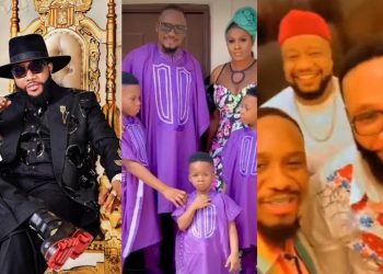 Junior pope: E-Money vows to support late actor's children amid mourning