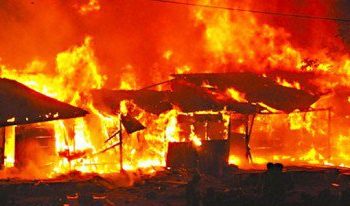 Fire razes Yola main market, destroys goods