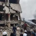 Some parts of Dosunmu Market Lagos Island affected by the fire incident