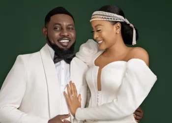 AY and his wife, Mabel Makun