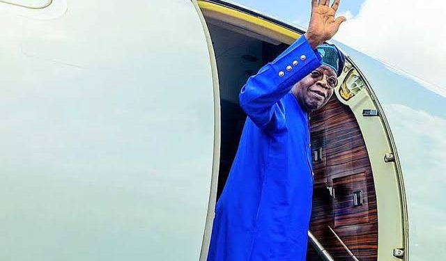 Tinubu departs Abuja ahead of Eid celebration