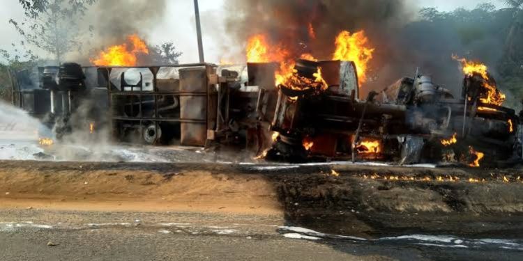 Tanker explosion in Abeokuta kills one, injures two others