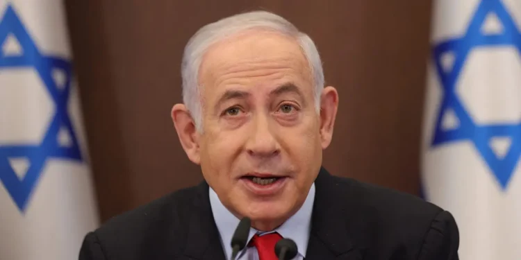 Israeli Prime Minister, Benjamin Netanyahu