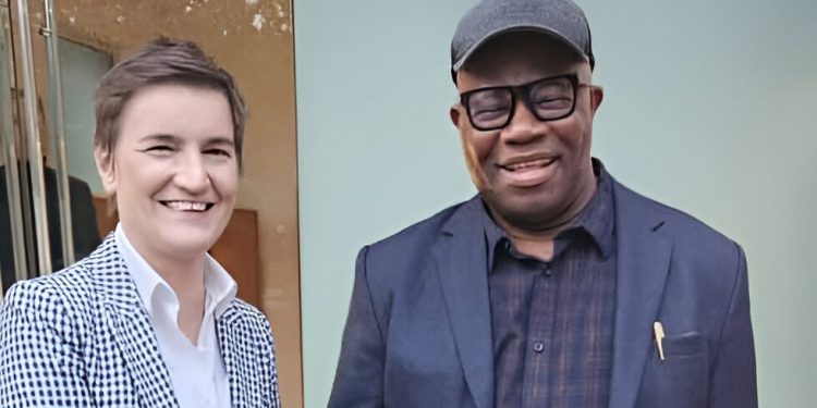 Akpabio pursues parliamentary alliance between Nigeria and Serbia