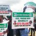 Just in: Protesters occupy EFCC headquarters, demand resumption of investigation into Ex-Governor Matawalle
