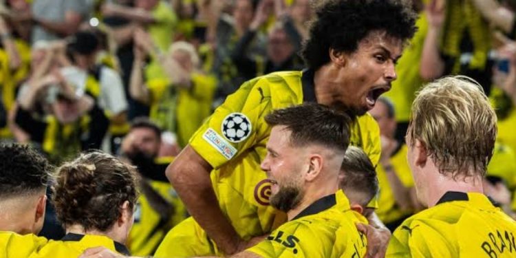 Dortmund beats PSG by lone goal in Champions League semi