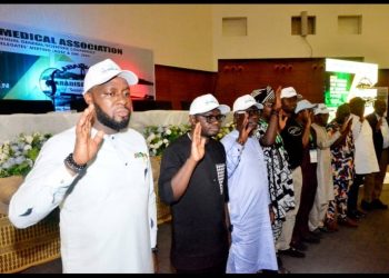 NMA inaugurates new executives, seeks collaboration to advance healthcare system