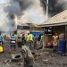 Hoodlums clash in Lagos, set market on fire