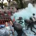 Police, protesters clash at Israeli embassy in Mexico against Gaza war