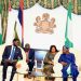 Tinubu receives Senegalese President Faye, at Villa