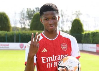 Record-breaking young Arsenal striker set for international tug-of-war