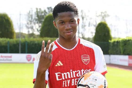 Record-breaking young Arsenal striker set for international tug-of-war