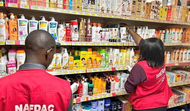 NAFDAC apprehend five fake skincare product sellers in Abuja