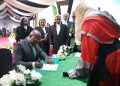 Pius Olanrewaju takes oath of office as 23rd CIBN president