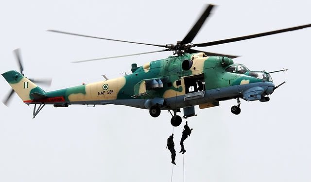 NAF airstrikes destroy illegal oil refining sites, eliminate terrorists