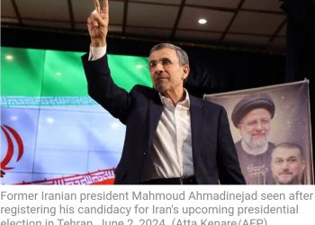 Ahmadinejad throws hat in the ring as Iran prepares to elect new President