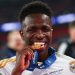 UEFA picks Real Madrid forward Vinicius Junior as player of the season