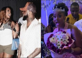 Beautiful surprise as Davido tricked Chioma to bridal shower party
