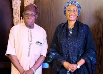Obasanjo pays Sallah visit to Remi Tinubu
