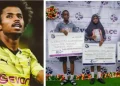 Borussia Dortmund forward, Karim Adeyemi, awards scholarships to 10 students in Ibadan