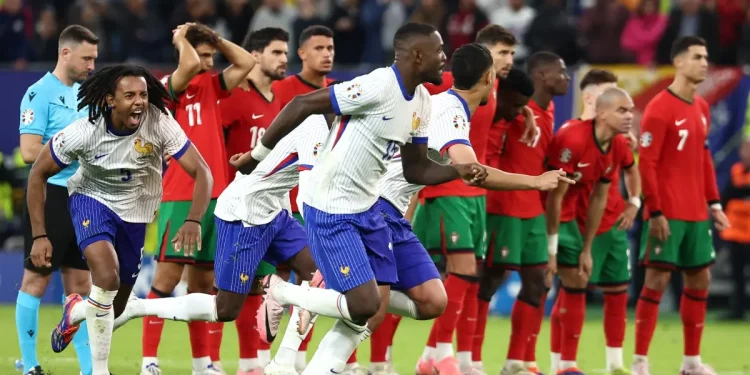 France defeat Portugal on penalties to set up Euro 2024 semi-final against Spain