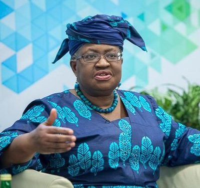 WTO chief, Okonjo-Iweala sounds alarm on global trade