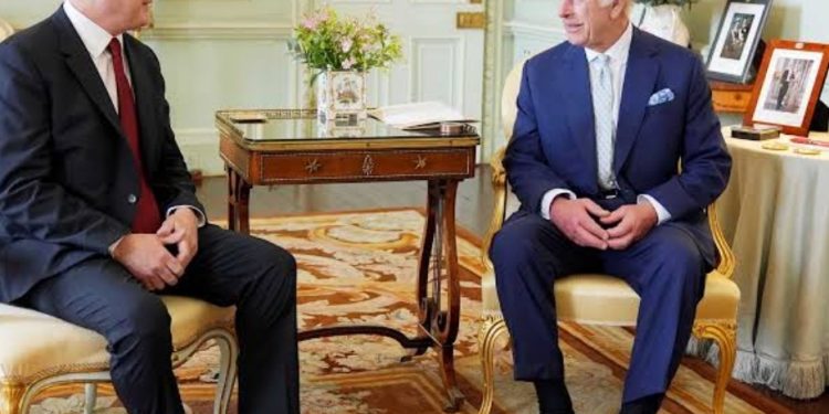 King Charles appoints Starmer new UK Premier