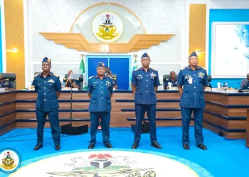 NAF promotes four senior officers to retirement