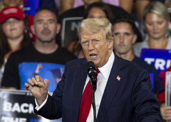 Fact check: Trump made at least 10 false claims about Kamala Harris in a single rally speech