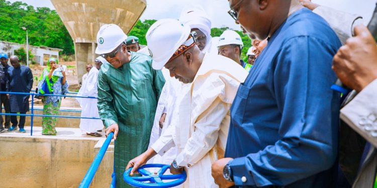FG commissions New Bussa water work project in Niger State 