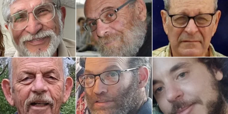 Israeli military retrieve six bodies of hostages from Gaza