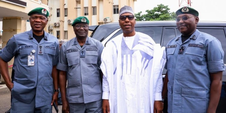 Gov Zulum explores collaboration with Nigeria Customs Service
