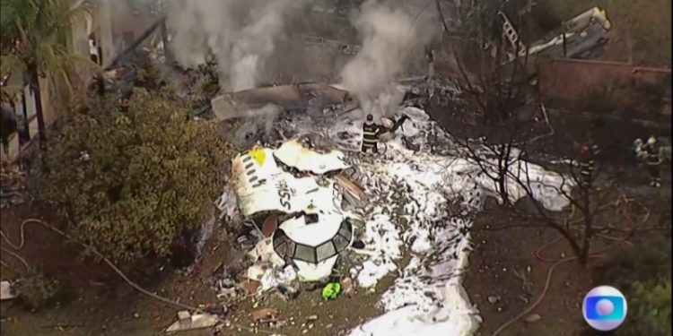 Brazil’s President declares three days mourning after plane crash kills 61
