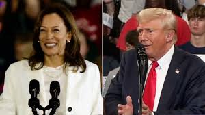 New poll shows Kamala Harris beats Trump by eight points