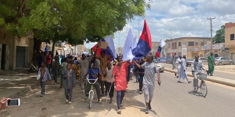 #EndBadGovernance protest: Police transfers 76 Russian flag holders to Abuja