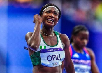 Ofili sprints into women’s 200m final at Paris Olympic