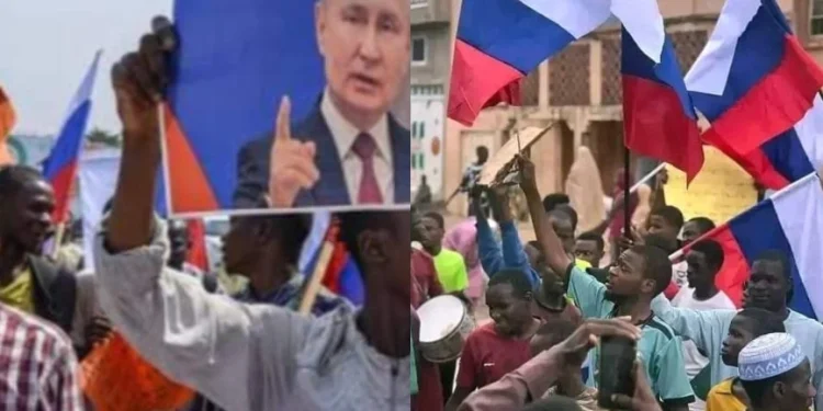 Kano protesters storm streets with Russian flags, seek Putin’s intervention