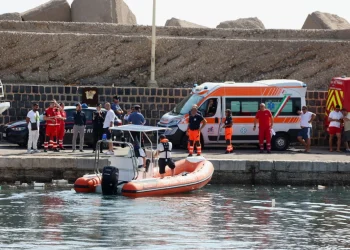 One dies, six people missing after tornado sinks British yacht off Sicily
