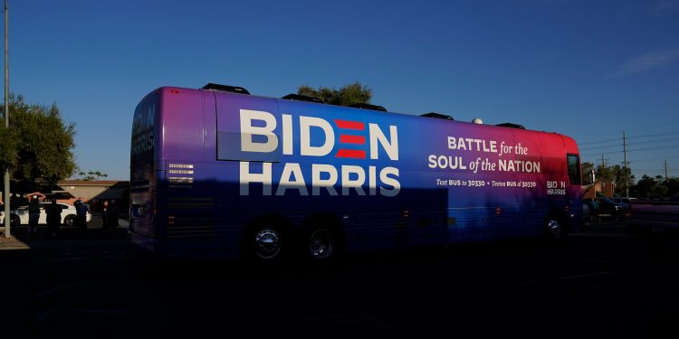 Trial begins over ‘Trump Train’ harassment of Biden campaign bus in 2020