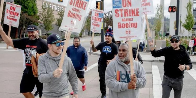 Boeing’s workers reject 30% pay hike, demand more amid strike
