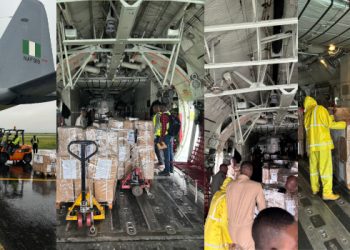 NAF begins airlifting election materials to Edo State ahead of governorship poll