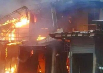 Three teenagers set house on fire after stealing foodstuffs in Kwara
