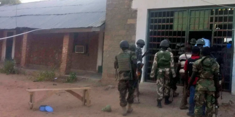 Inmates flee Borno prison as flooding breaches security